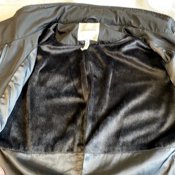 Avec Les Filles Black Water Resistant Utility Jacket - Picture 4 of 6